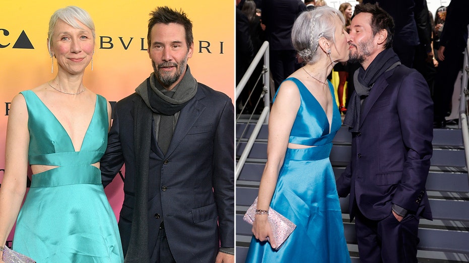 Keanu Reeves turns heads on red carpet as...