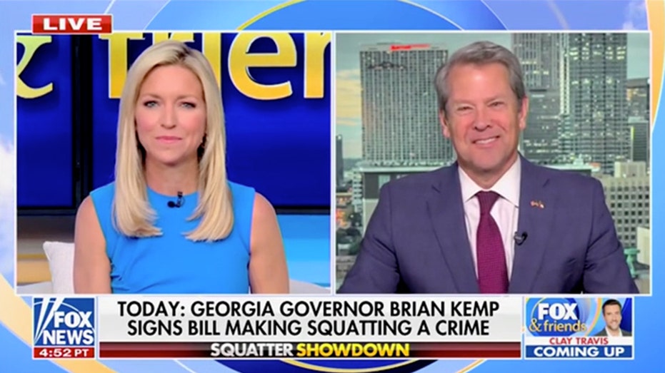 Gov. Brian Kemp signing a bill to make squatting a crime in Georgia: 'This is insanity'