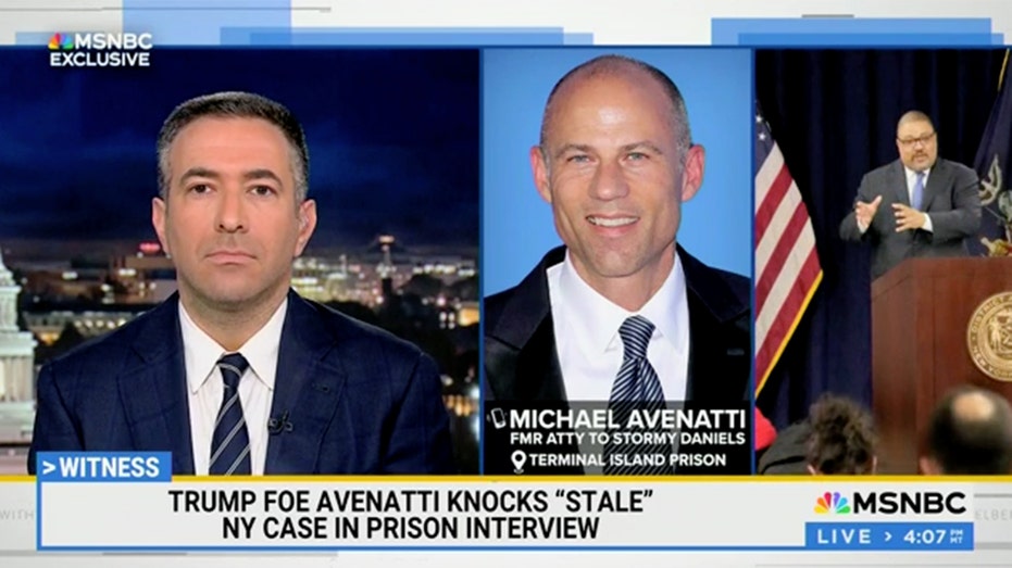 Imprisoned attorney Michael Avenatti does surprise interview with MSNBC on Trump hush money case