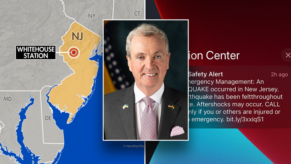 New Jersey Gov Phil Murphy faces flak for not returning to state following historic earthquake