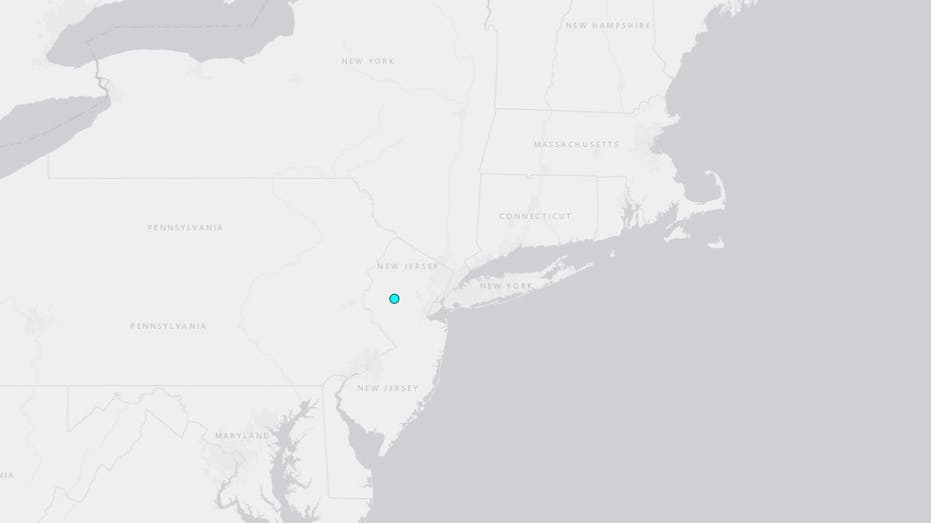 2.9 magnitude earthquake strikes New Jersey