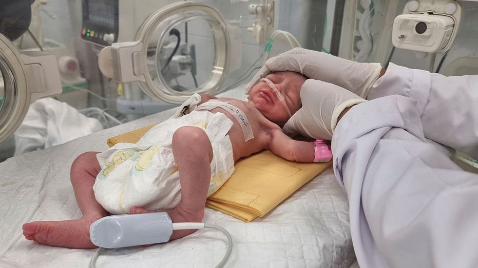 Baby girl rescued from dead mother's womb following Israeli airstrike dies in Gaza hospital