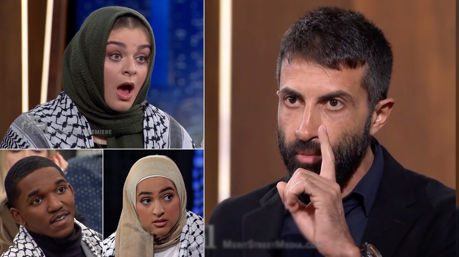 Hamas defector tells pro-Palestinian activists they belong in ‘a mental asylum’ in brutal debate