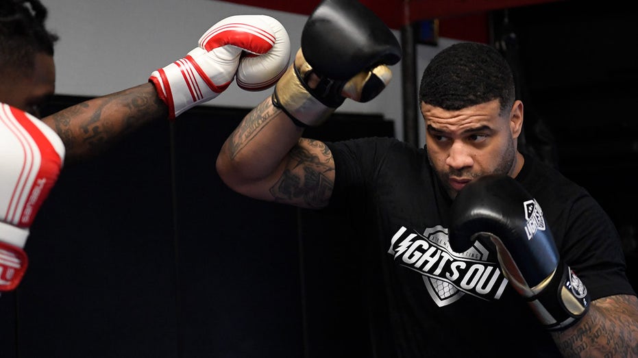 Ex-NFL star Shawne Merriman talks upcoming Lights Out Xtreme Fighting card, promotion’s increased exposure