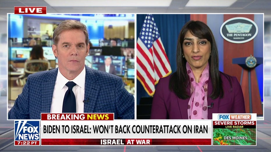 Pentagon spox on whether US will help Israeli attack on Iran: ‘That’s a question for Israel’
