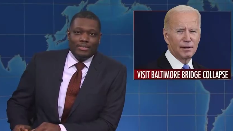‘SNL’ torches Biden: Like the Baltimore bridge collapse, he is ‘no longer connecting with Black communities’