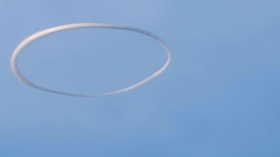 Blowing ‘smoke’: Mount Etna puts on a show by emitting rare rings into the sky