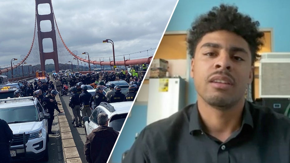 Driver stuck on Golden Gate Bridge during anti-Israel protest says he lost wages needed for brother’s funeral