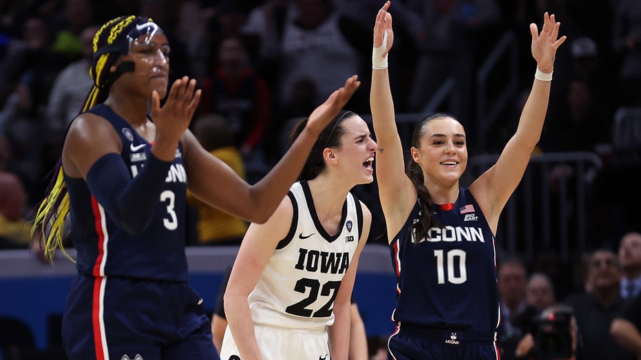 Controversial call in Iowa’s narrow victory over UConn draws fiery reaction