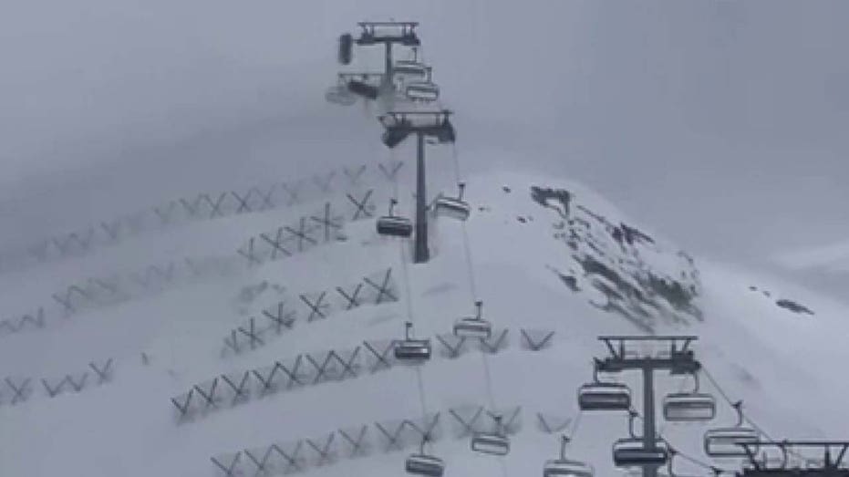 Gusting winds spin chair lifts at Italian ski resort: ‘Total panic and fear’