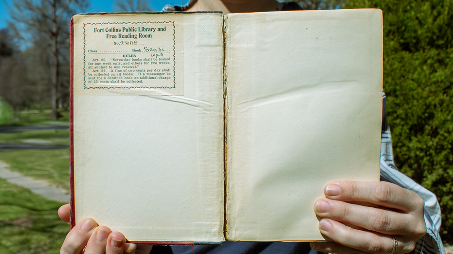 Colorado library receives returned book more than a century overdue: ‘Things happen’