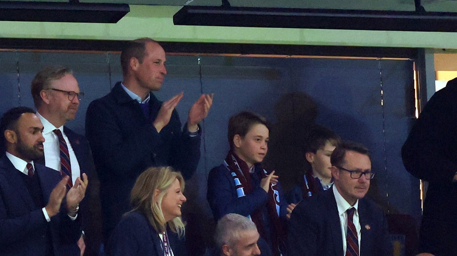 Princes William, George bond at soccer game in first public appearance after Kate Middleton’s cancer diagnosis