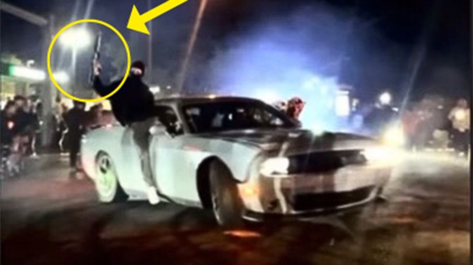 Brazen Virginia ‘street takeover’ caught on video leaves officer injured; four charged