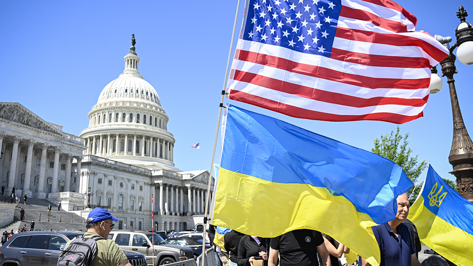House Dems slammed for waving Ukrainian flag in chamber of US House: ‘Disgusting’