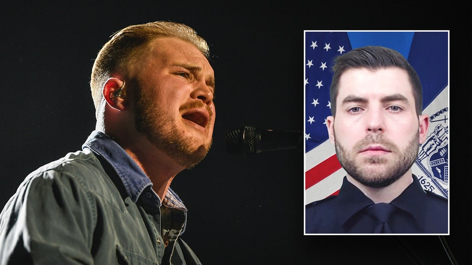 Zach Bryan honors fallen NYPD officer Jonathan Diller during Long Island concert