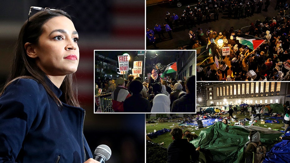 AOC sounds off as college president sets imminent deadline for anti-Israel camp and more top headlines