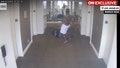 A still image from Los Angeles surveillance video that appears to show Sean "Diddy" Combs attacking then-girlfriend Cassie Ventura in 2016.