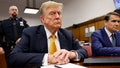 Former U.S. President Donald Trump sits in the courtroom during his hush money trial at Manhattan Criminal Court on May 21, 2024 in New York City. Attorney Robert Costello will be back on the stand in Trump&apos;s hush money trial with the defense expected to rest their case. Judge Juan Merchan says to expect summations and closing arguments in the criminal trial next week. Former U.S. President Trump faces 34 felony counts of falsifying business records in the first of his criminal cases to go to trial.