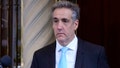 Former Trump attorney, Michael Cohen, departs his home for Manhattan Criminal Court for the trial of former US President Donald Trump for allegedly covering up hush money payments linked to extramarital affairs in New York City, on May 14, 2024.