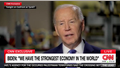 President Biden insisted that America's economy is the strongest in the world.