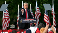Former US President and Republican presidential candidate Donald Trump speaks during a campaign rally in the South Bronx in New York City on May 23, 2024. (Photo by Jim WATSON / AFP) (Photo by JIM WATSON/AFP via Getty Images)