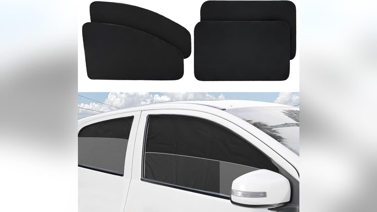 Stay safe with privacy screens for your car windows. 
