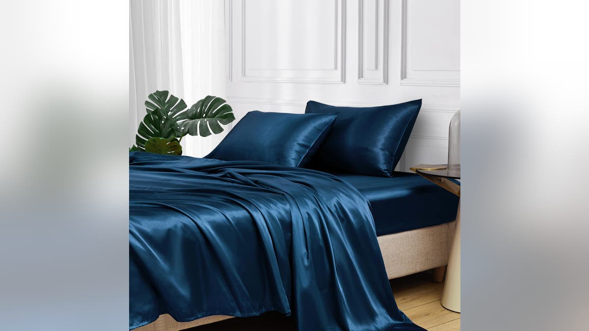 Silk sheets take your room up an notch. 