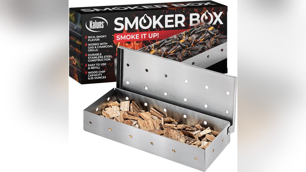 Add some flavor to your meals with a smoker box. 