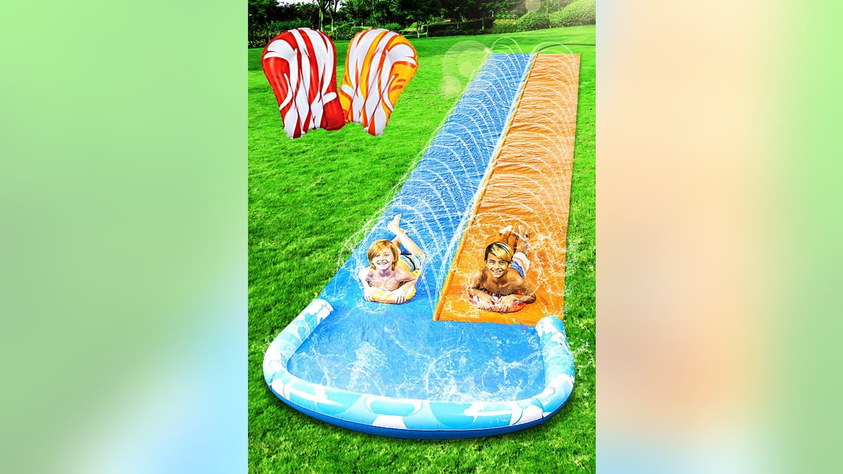 Keep the whole family cool with a Slip and Slide.