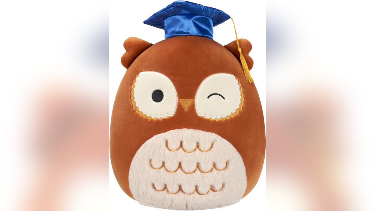 Grow their squishmallow collection with a graduation owl. 