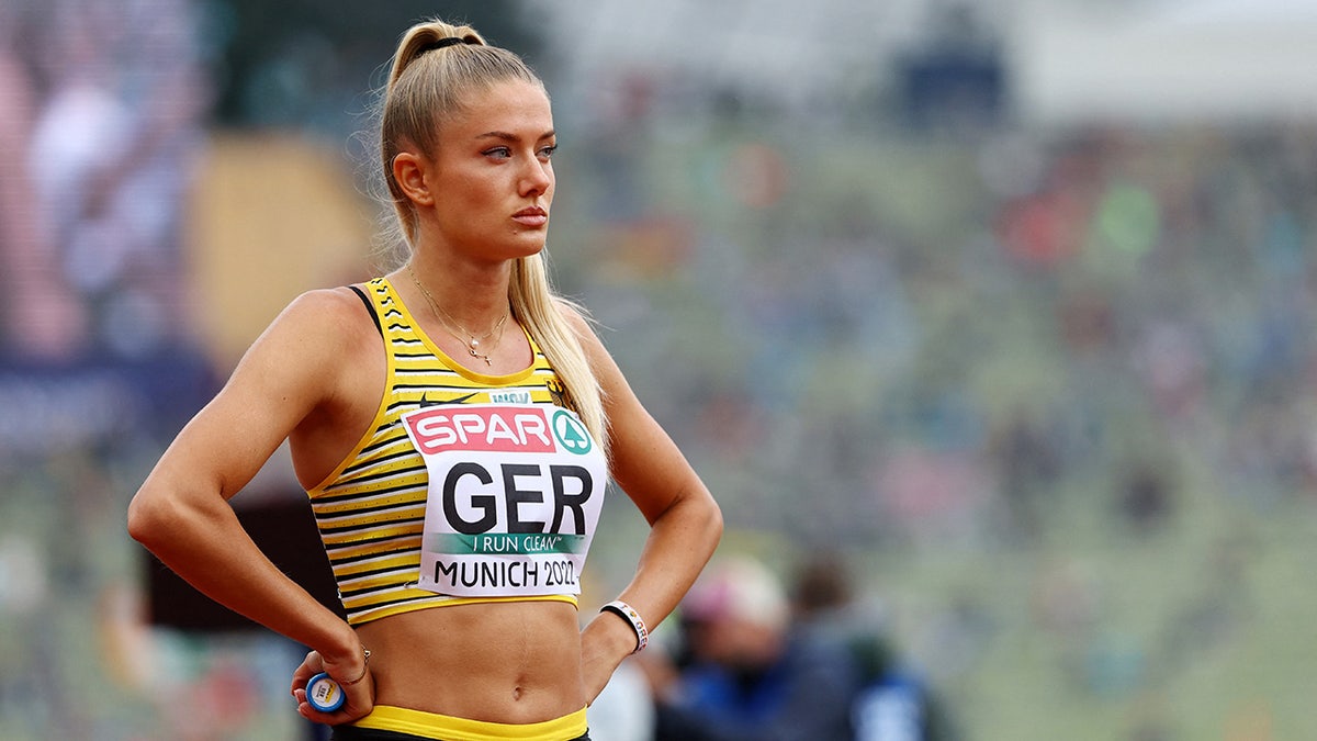 Alica Schmidt at the European Championships.