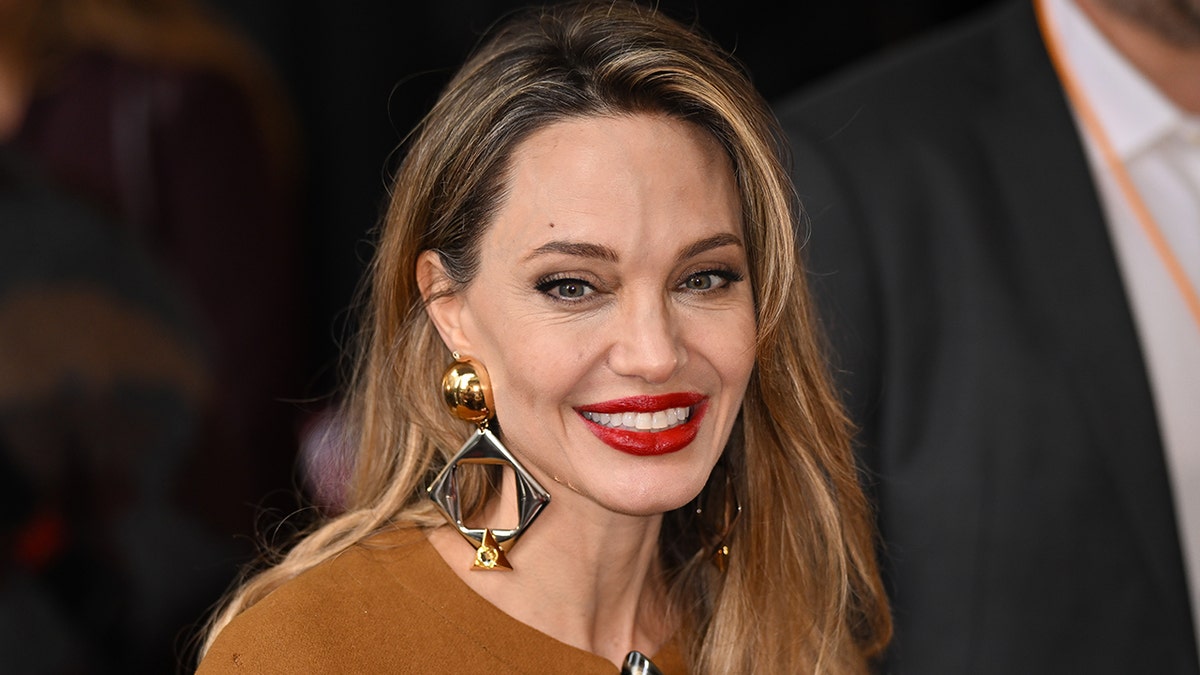 Angelina Jolie on opening night of The Outsiders