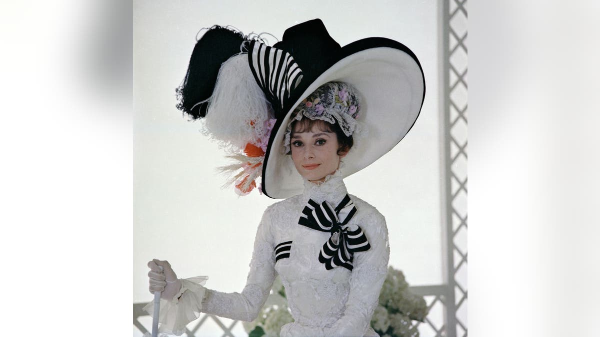 Audrey Hepburn plays Eliza Doolittle in ``My Fair Lady''