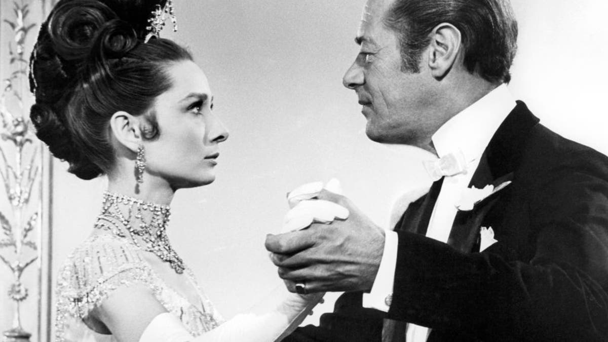 My Fair Lady'de Audrey Hepburn ve Rex Harrison