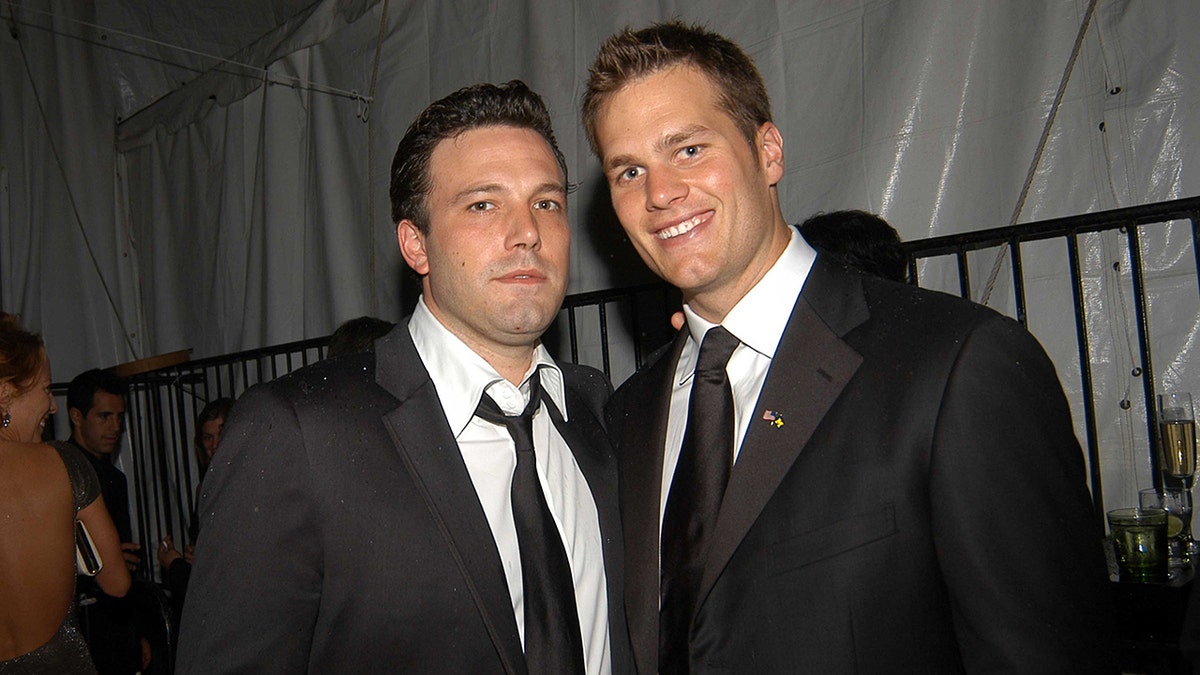 Ben Affleck and Tom Brady attend an event together