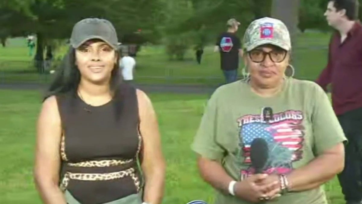 Bronx resident Lattina Brown and NYC resident Madeline Brame reveal why they came out to support former President Trump at his Bronx event on 'The Ingraham Angle.'
