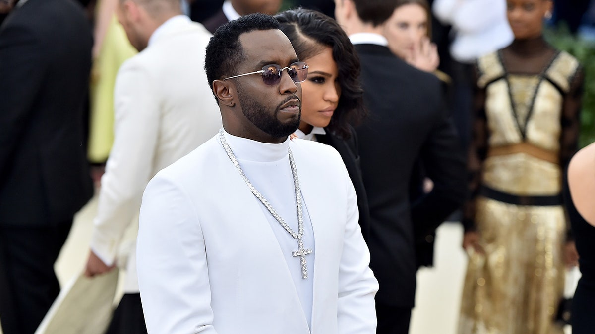 P. Diddy and Cassie attend the Heavenly Bodies: Fashion andThe Catholic Imagination Costume Institute Gala at The Metropolitan Museum of Art