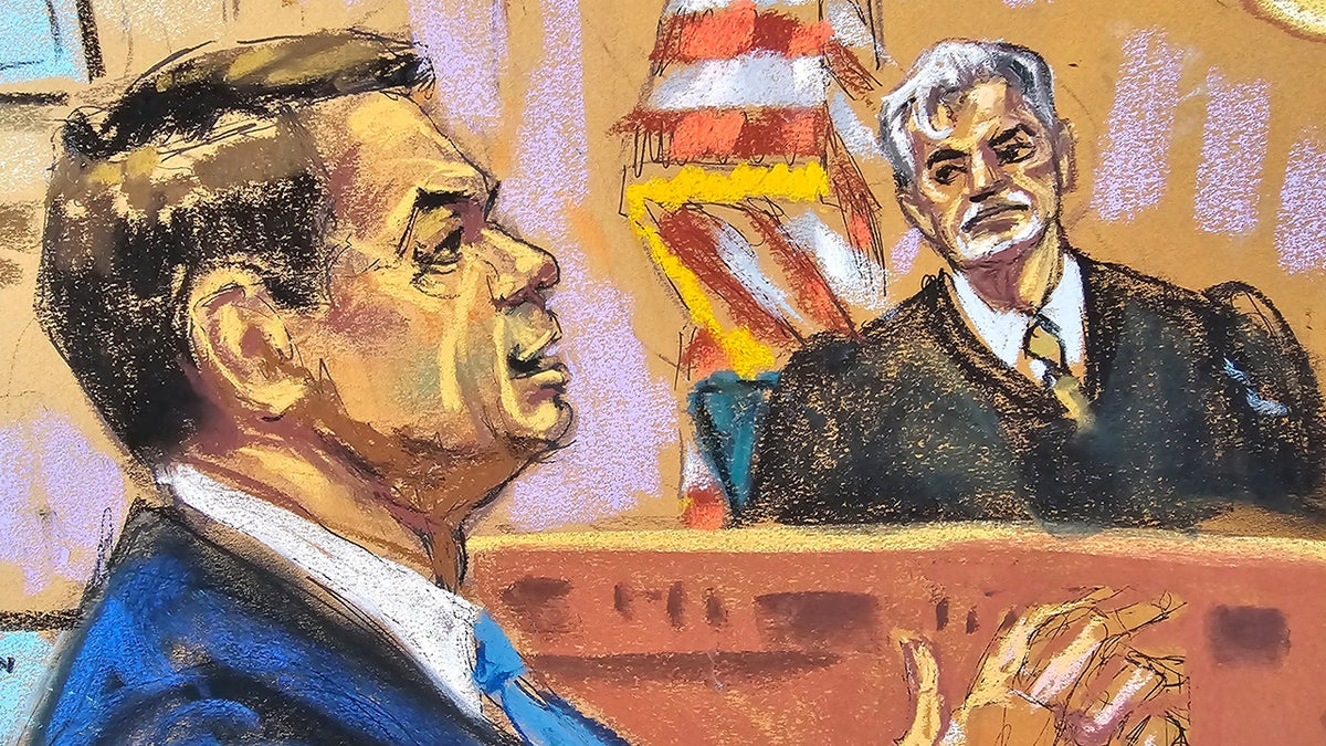 Todd Blanche presents closing arguments during former U.S. President Donald Trump's criminal trial