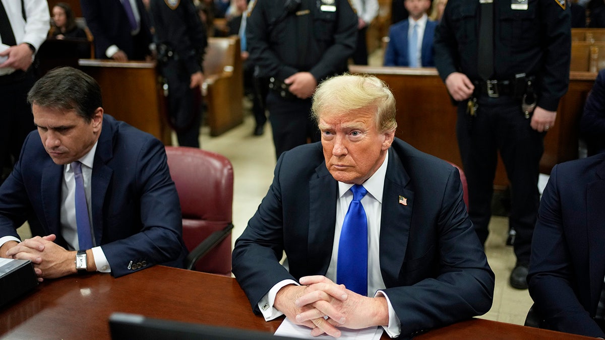 Donald Trump appears in Manhattan Criminal Court
