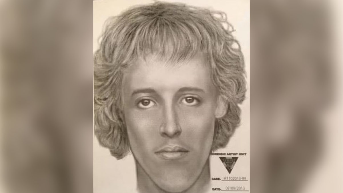 A Taco Bell employee who saw a man matching the description of Donna Ongsiako's attacker gave a sketch artist the description that created this rendering, which Ongsiako said matched her recollection of the man.