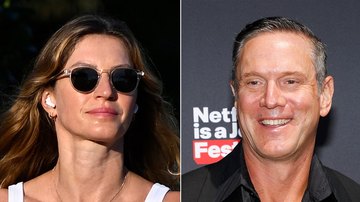 Drew Bledsoe and Giselle Bundchen