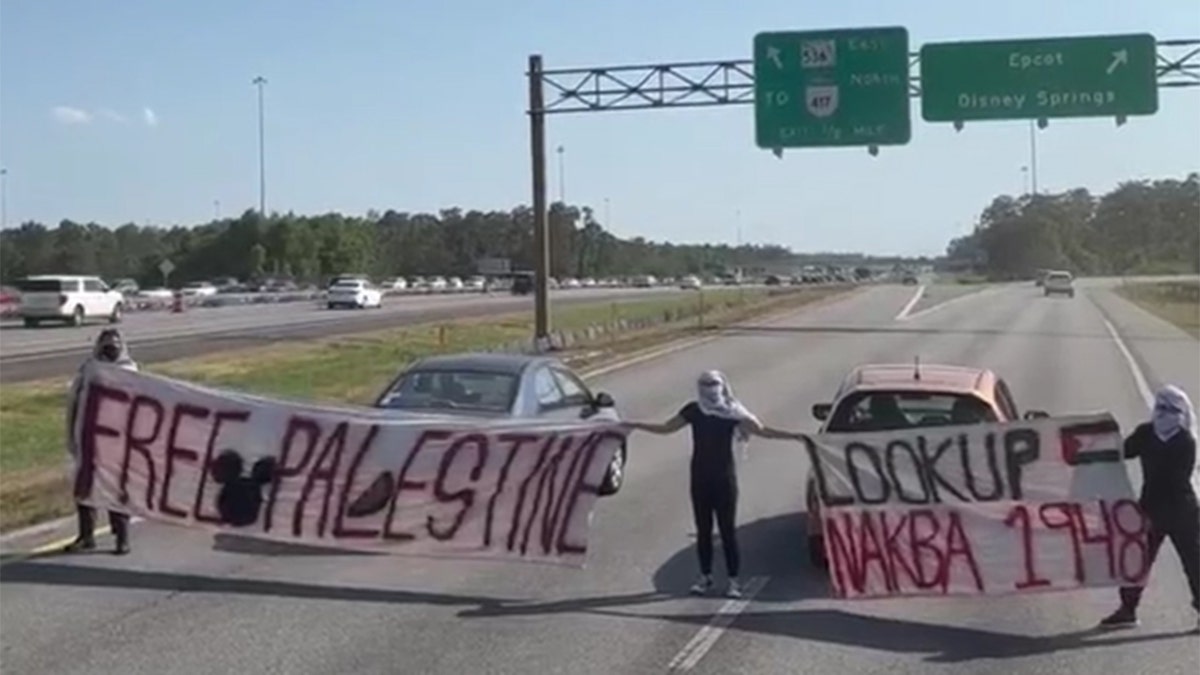 Florida anti-Israel protesters