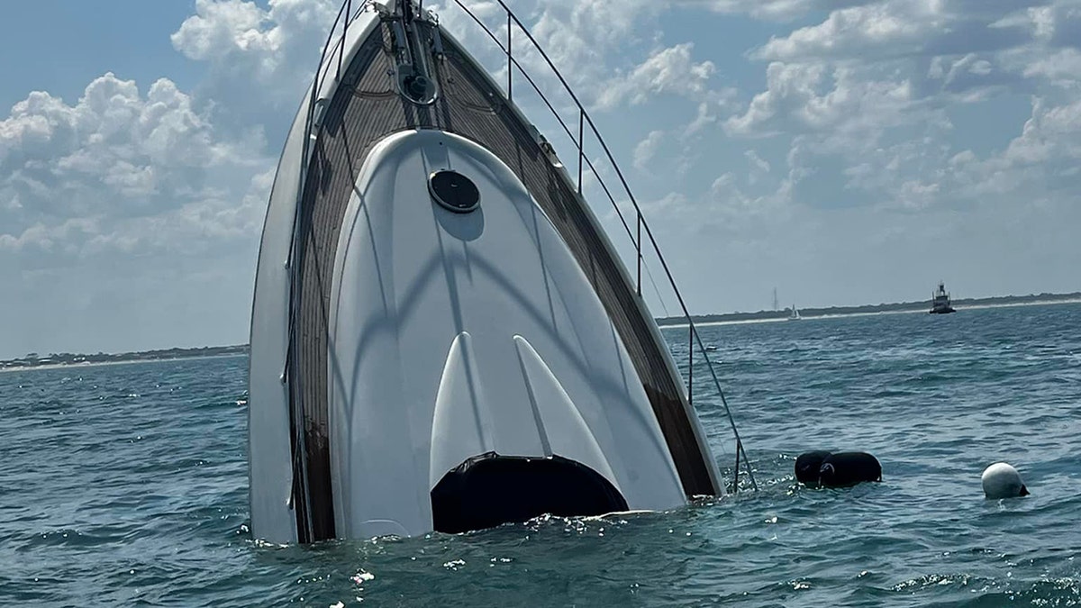 yacht sinking