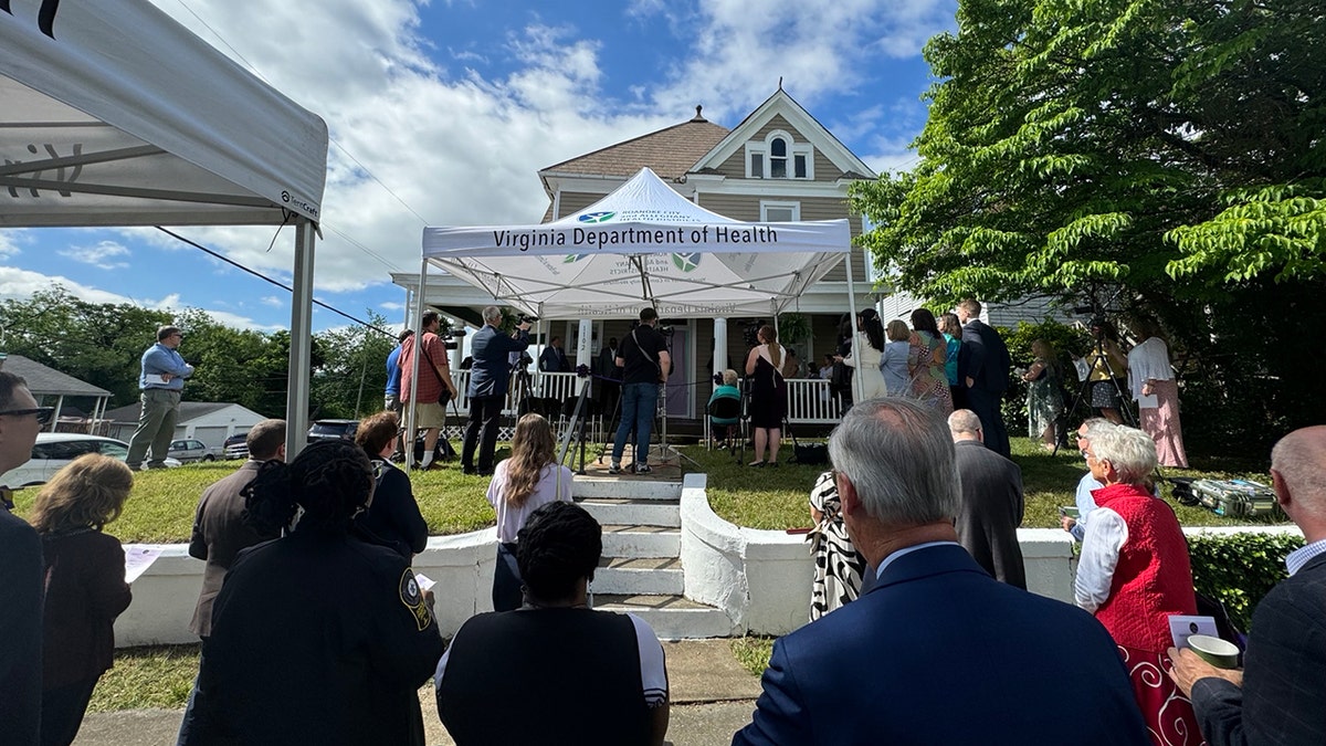Virginia first lady, AG team with recovering addict to launch initiatives targeting state's fentanyl crisis Four-Truths-Recovery-Event-NFAD-5.7