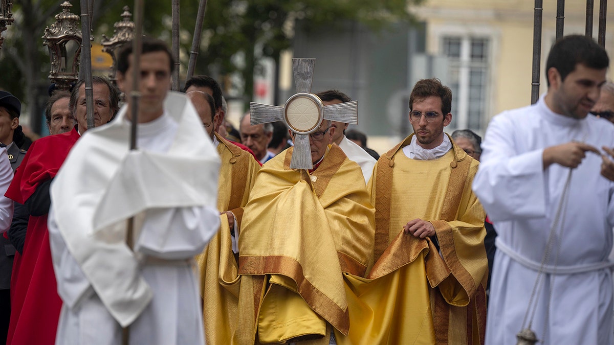 procession with the Eucharist