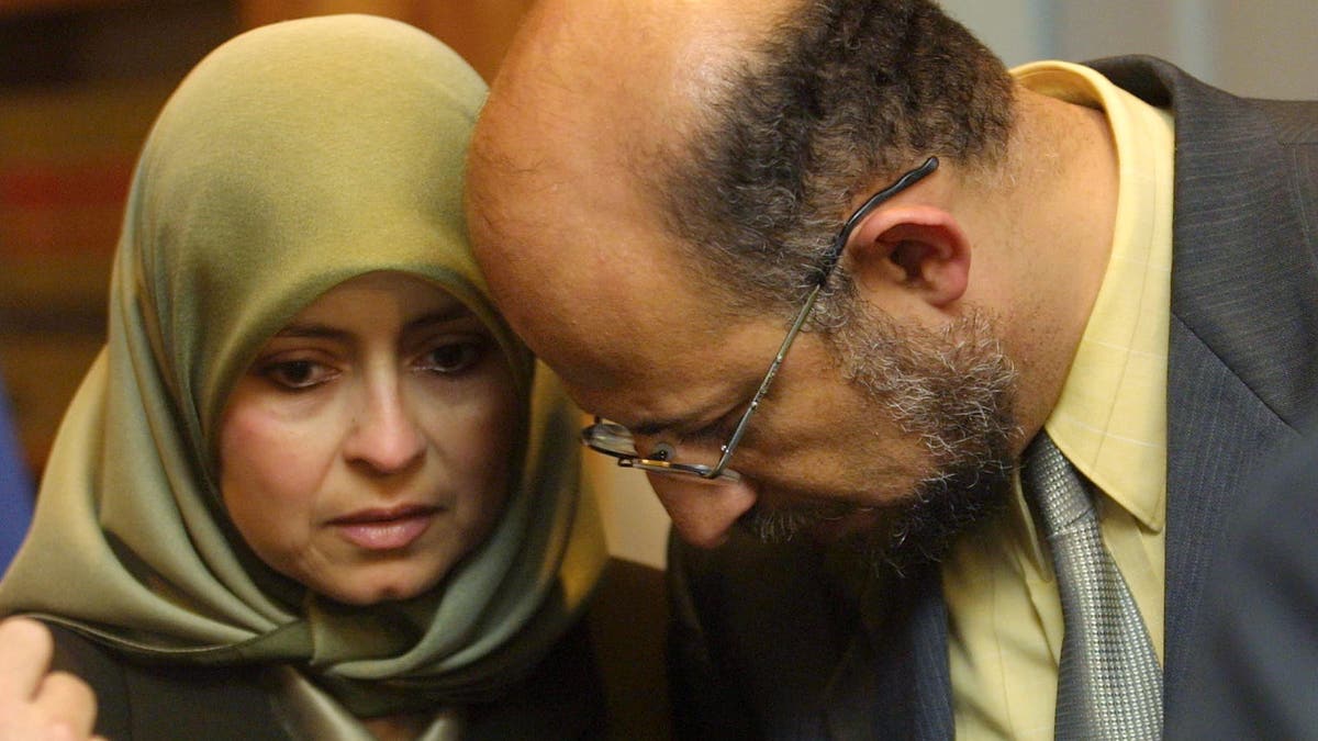 Palestinian Professor Arrested For Alleged Terrorist Ties speaks with his wife Nahla