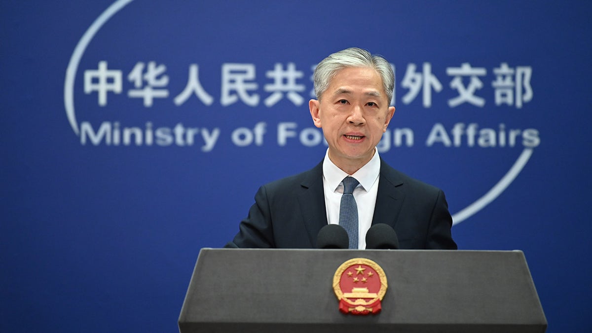 Wang Wenbin at Beijing press conference 