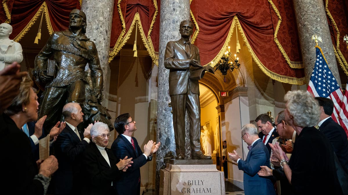 Unveiling of Billy Graham Statue