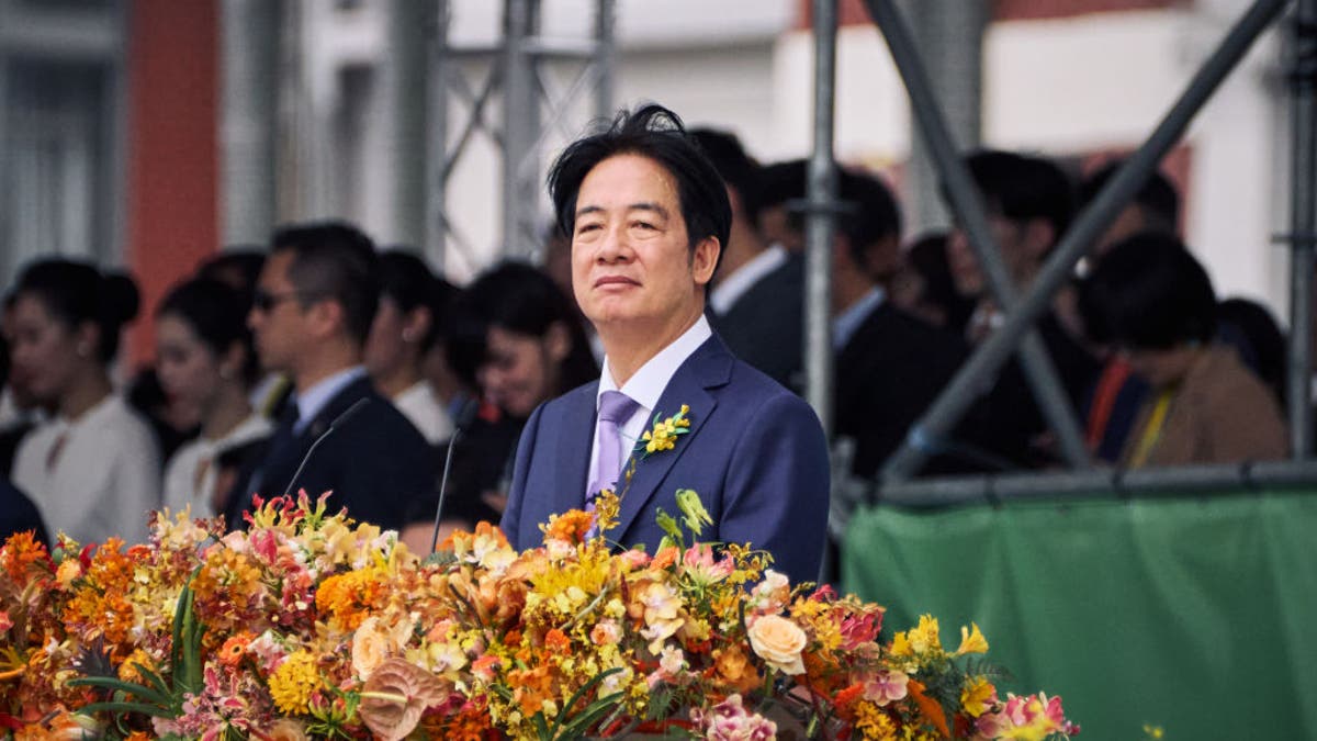 Lai Ching-te, Taiwan's president, during his inauguration ceremony at the Presidential Palace in Taipei, Taiwan, on Monday Lai urged China to stop its intimidation of the democratic island.