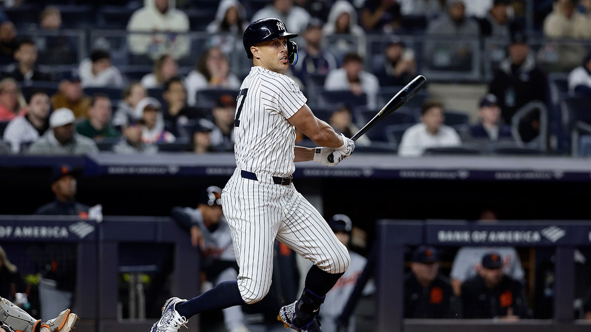 Yankees' Giancarlo Stanton Demolishes Home Run At Almost 120 Mph For ...